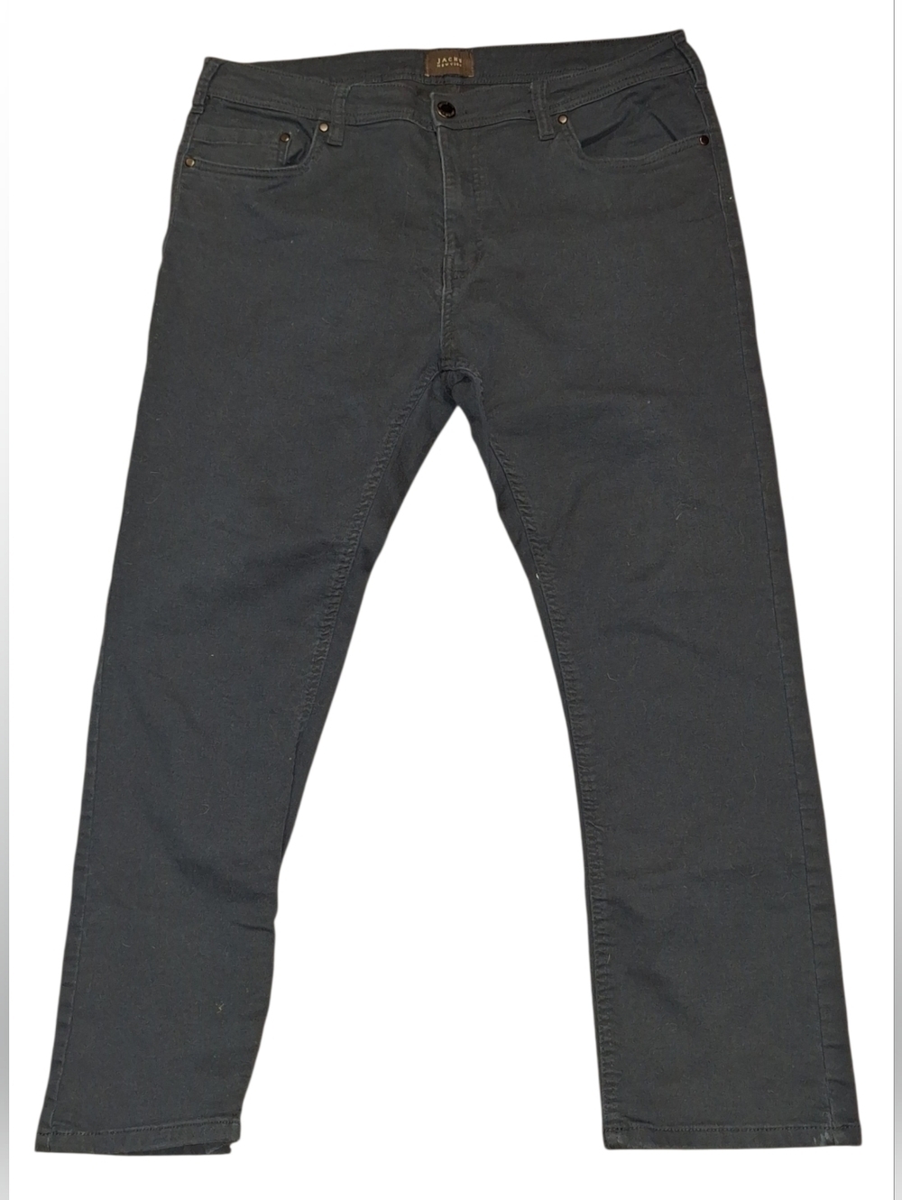 Jachs New York Navy Straight Leg Jeans 38 29